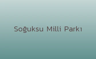 Soğuksu Milli Parkı
