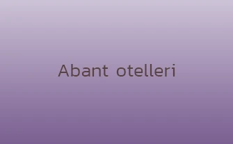 Abant otelleri